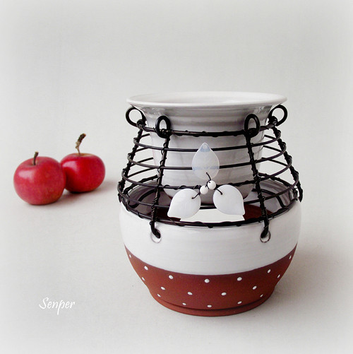 Puntíkatá aromalampička — foto 5