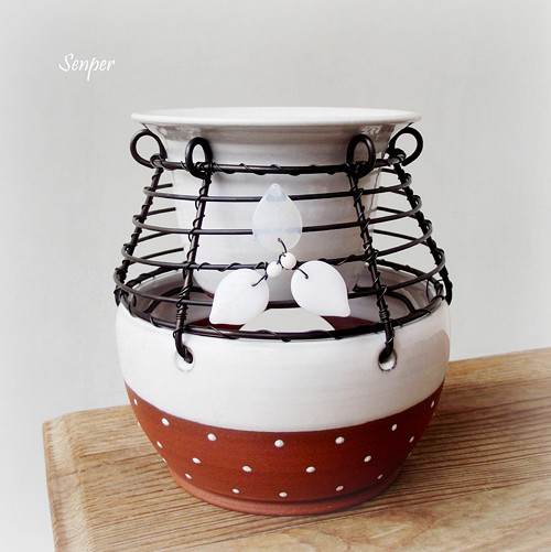 Puntíkatá aromalampička — foto 6