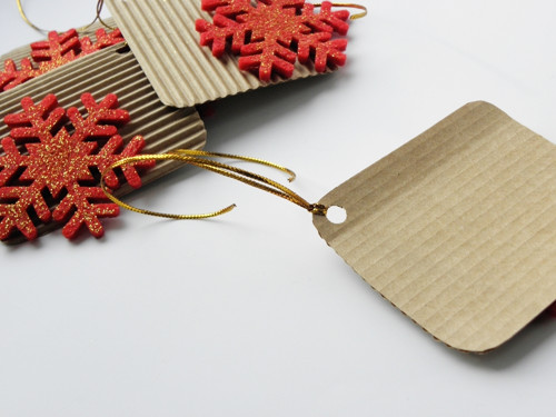Vločky velké visačky •sada 5 ks• — foto 4