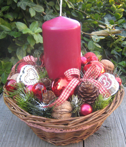 Adventní svícen s formičkami — foto 2