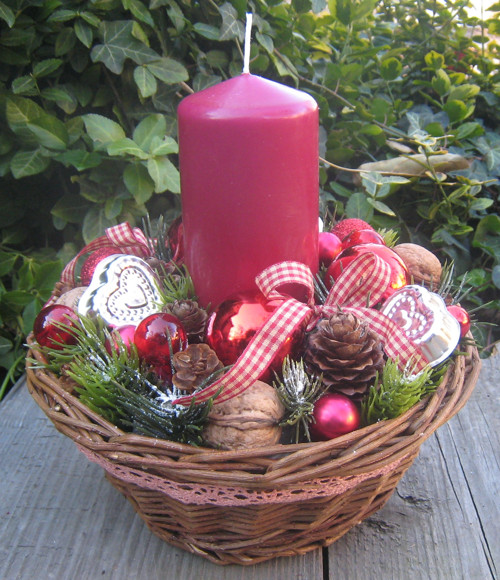 Adventní svícen s formičkami — foto 3