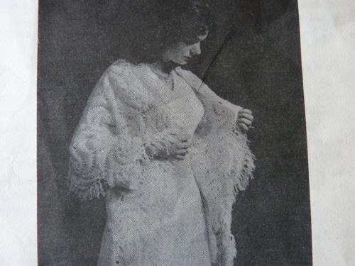 Vkus č. 7190, krajková šála — foto 2