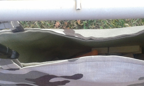 Taštička na kolíky - maskáčová — foto 4