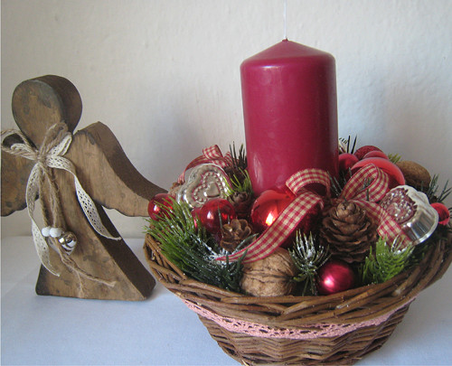 Adventní svícen s formičkami — foto 4