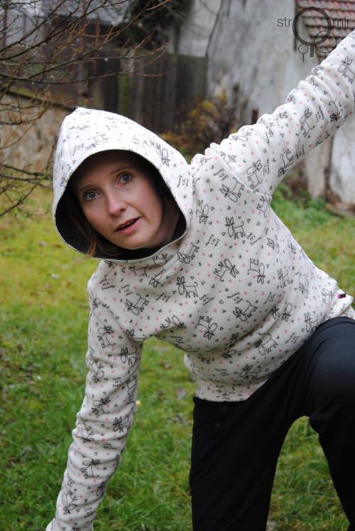 Námořnická fleecová sobííííí, vel. M — foto 4