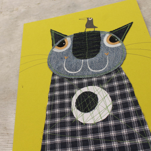 Obraz,A4 (šitý, papír a textil),SLEVA ZE 450 — foto 2