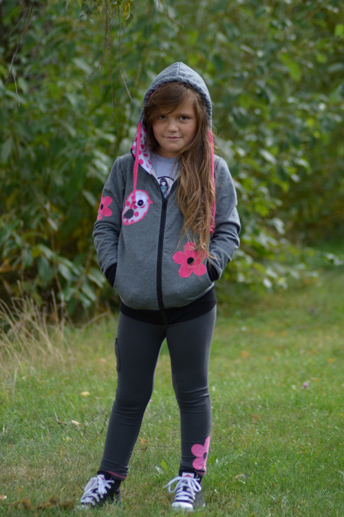 Mikina tmavě šedá — foto 3