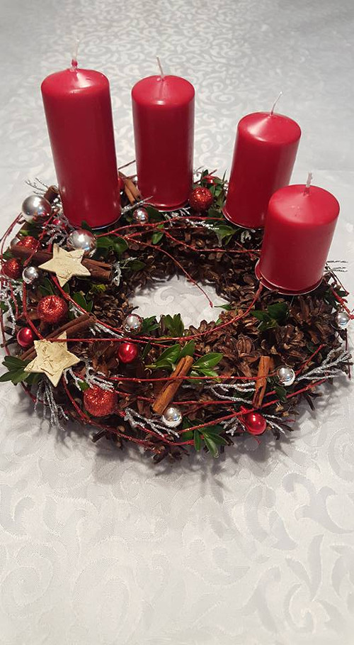 Červeno-stříbrný advent — foto 3