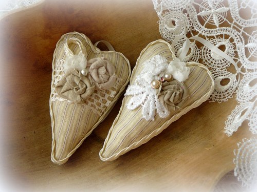 Shabby srdíčka. — foto 3