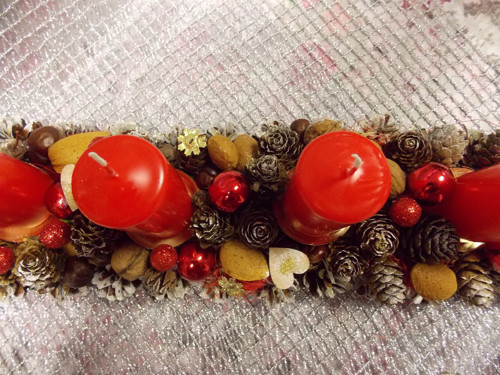Červená adventní lišta — foto 2
