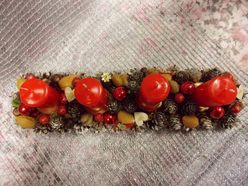 Červená adventní lišta — foto 3