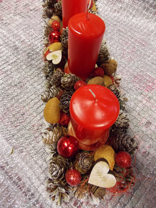 Červená adventní lišta — foto 4
