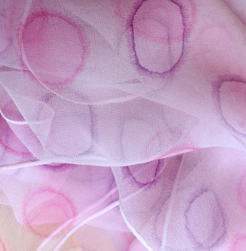 Růžovofialková šála — foto 2