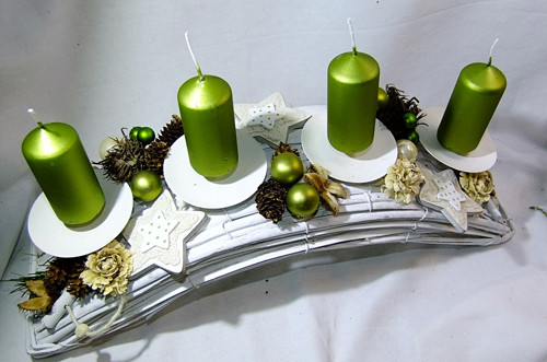 Adventní oblouk - Zelenkavý — foto 4
