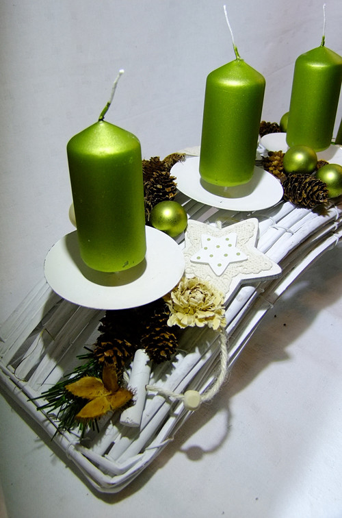 Adventní oblouk - Zelenkavý — foto 5