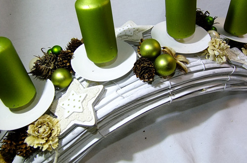 Adventní oblouk - Zelenkavý — foto 6