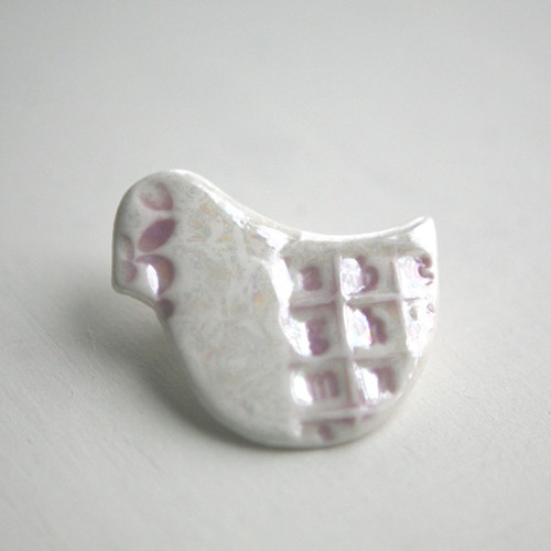 Messinger Shiny (porcelánová brož) — foto 2