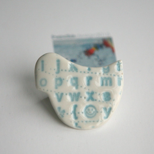 Heaven-like Messinger (porcelánová brož) — foto 2