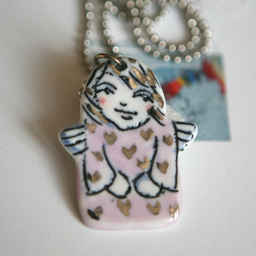 Anděl Leontýnka (porcelán) — foto 3