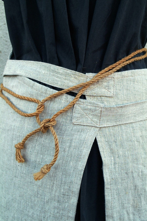 BASIC režná - dámská /unisex/ zástěra len — foto 4