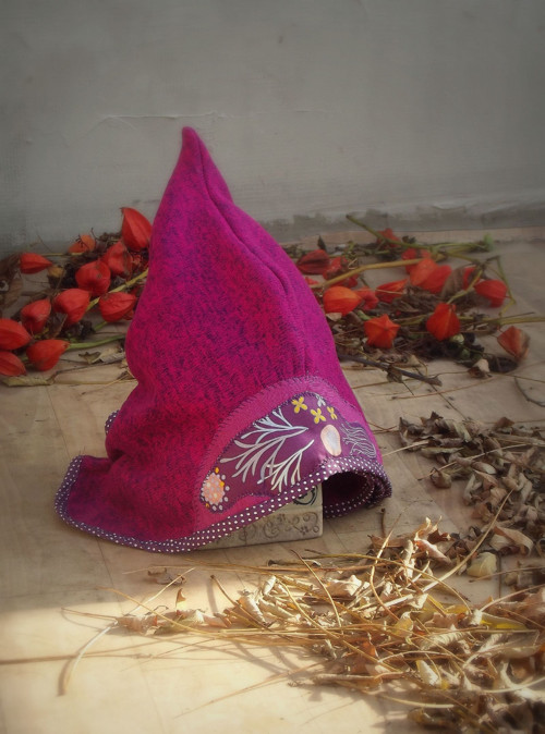 Skřítkočapka "Magical forest purple" dospělácká — foto 5