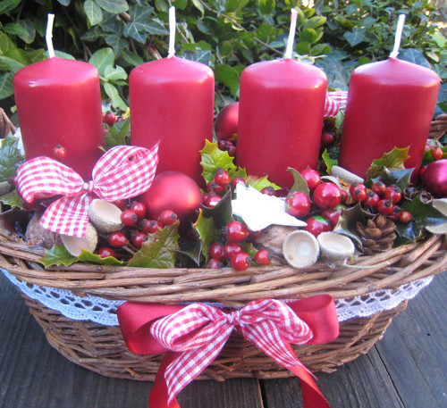 Adventní košíček do vínova — foto 2