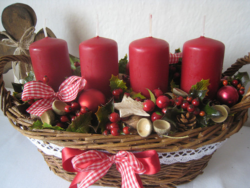Adventní košíček do vínova — foto 3