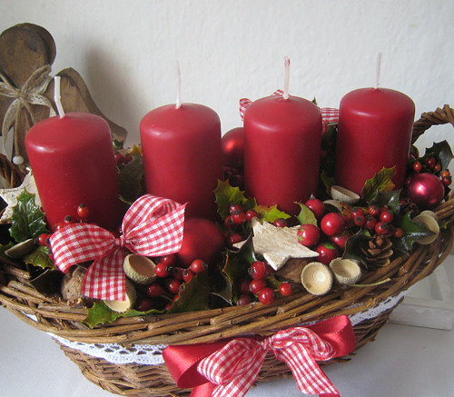 Adventní košíček do vínova — foto 4