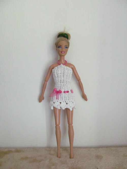 Romantické šatičky se stuhou — foto 2