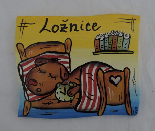 Cedulka na dveře-ložnice — foto 2