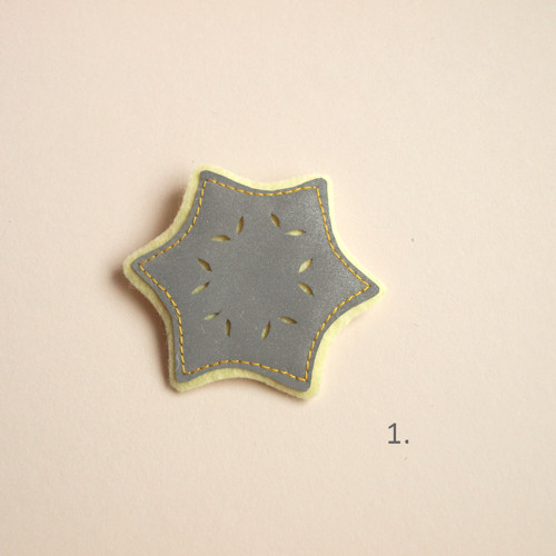 Zimní hvězdy - odrazky — foto 2