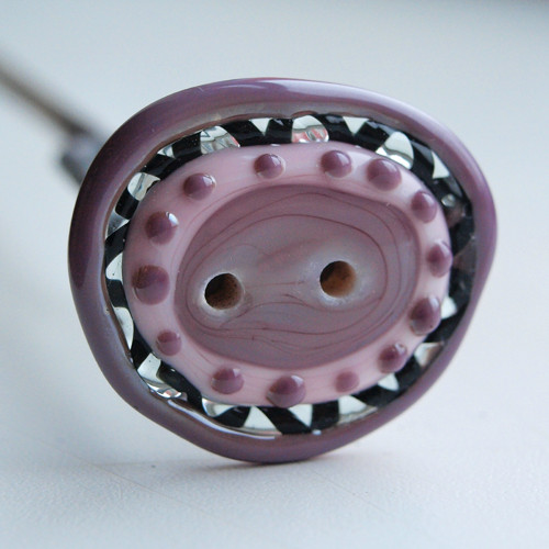 Knoflík skleněný — foto 2