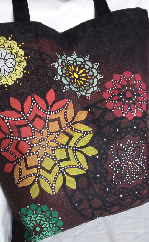 ''Mandala kam se podíváš'' černá — foto 2