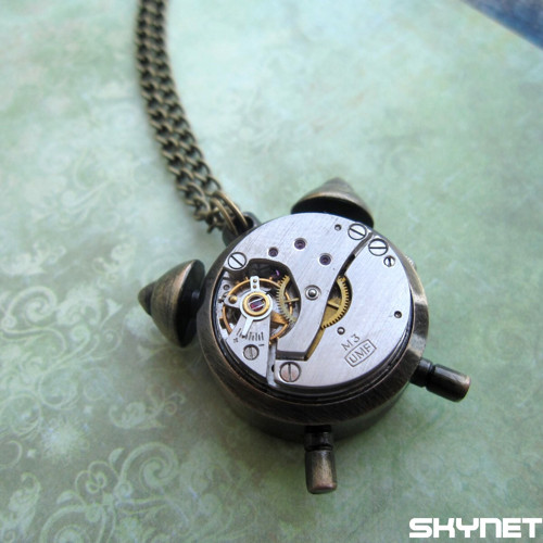 Steampunkový budík — foto 2