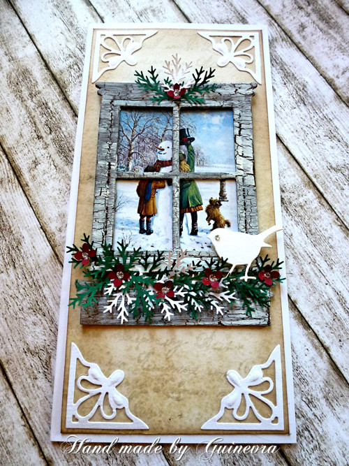 SNĚŽNÁ ROMANCE.... darovací obálka — foto 2