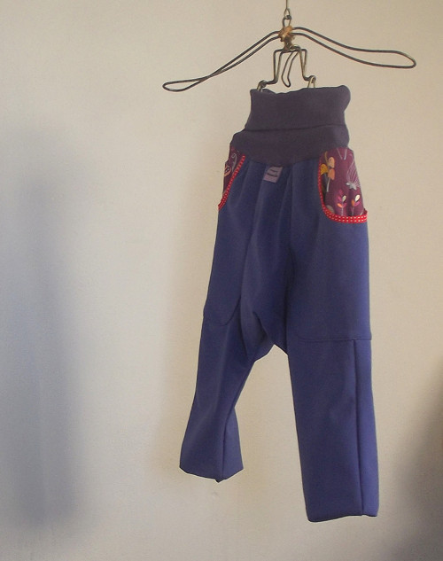 Bombarďáčky softshell "Magical forest purple"1-3r. — foto 4