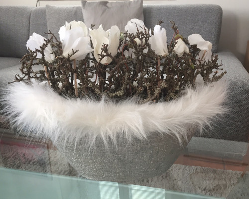 Zimní dekorace SilverBush — foto 4