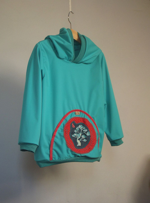 Bundo - mikina softshell "Liška z kouzelného lesa" — foto 2