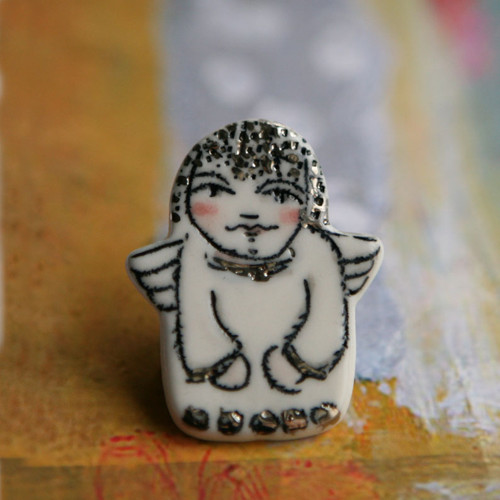 Anděl Slávek (porcelán.brož) — foto 3