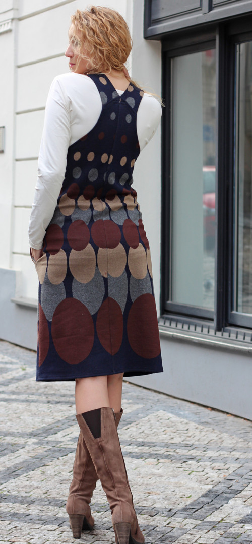 Úpletová šatová sukně — foto 5