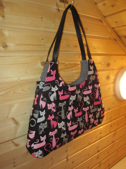 Kabelka -PINK CATS — foto 4