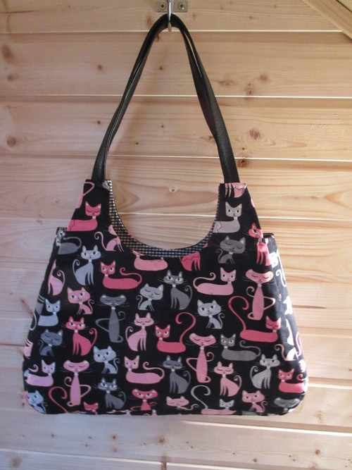 Kabelka -PINK CATS — foto 5