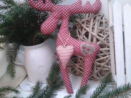 Vánoční sob velký 30cm — foto 3