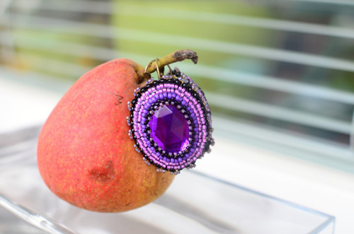 Náušnice "Plums" — foto 2