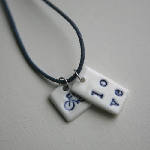 Love cycling blue (porcelán) — foto 2