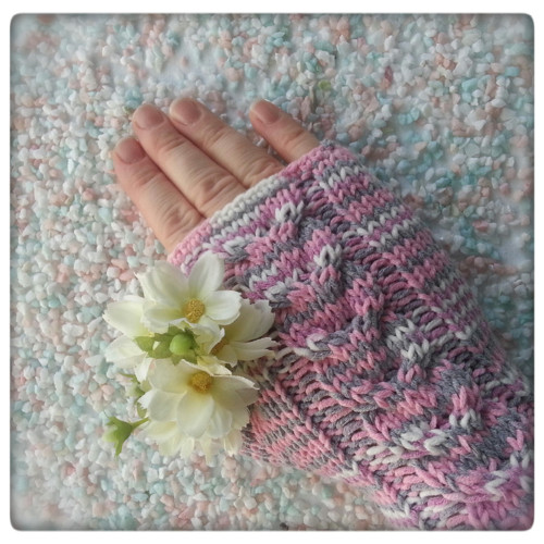 Něha ... návleky 20 cm — foto 4
