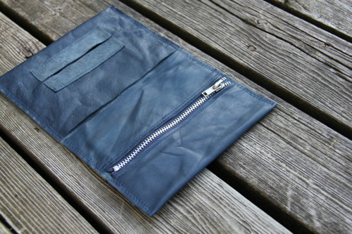 Pouzdro "BOUŘE" - upcycling — foto 2