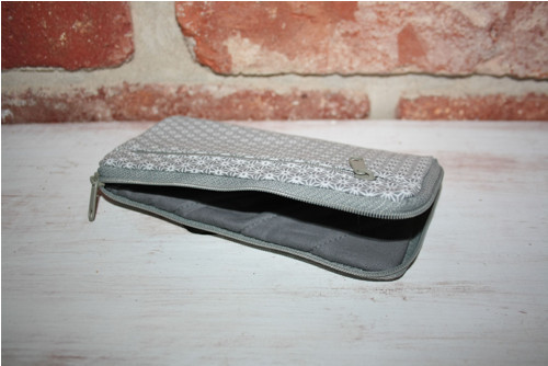 Pouzdro "Grey/white" s kapsou na peníze — foto 3