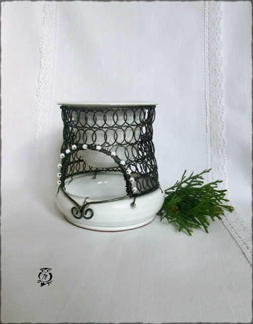 Aromalampa bílá — foto 4