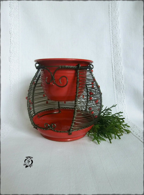 Aromalampa červená — foto 3